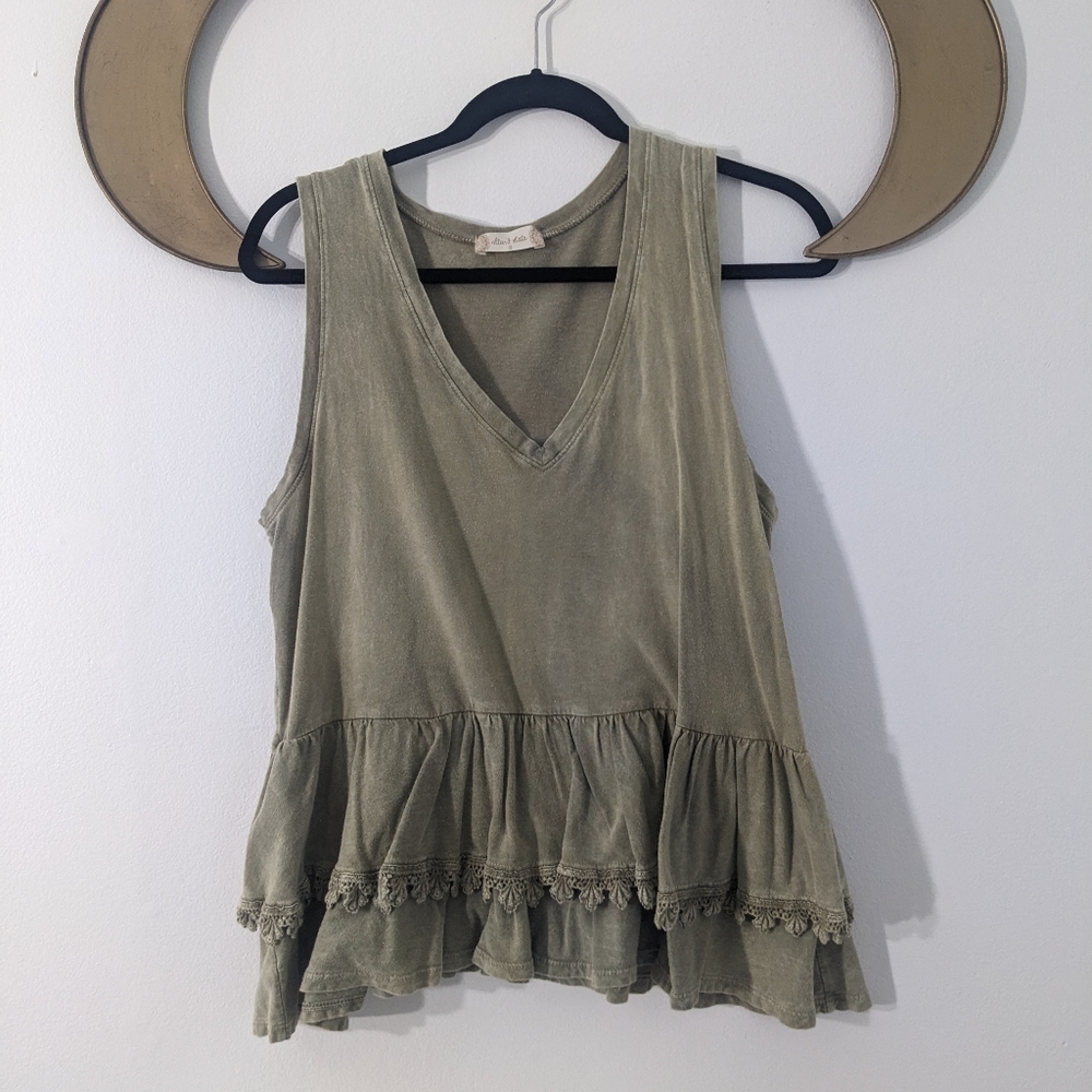 Altar'd State Peplum Tank